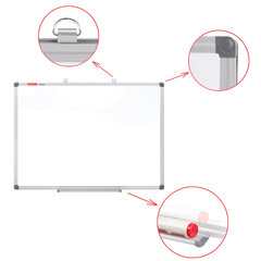 Доска магнитно-маркерная 60&times;90 см, алюминиевая рамка, BRAUBERG &laquo;Extra&raquo;, 237554
