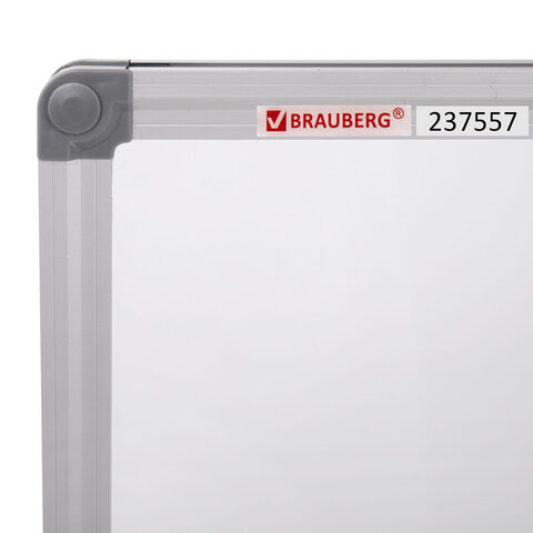 Доска магнитно-маркерная 90х180 см, алюминиевая рамка, BRAUBERG "Extra", 237557