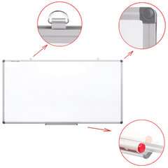 Доска магнитно-маркерная 120&times;240 см, алюминиевая рамка, BRAUBERG &laquo;Extra&raquo;, 237559