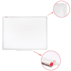 Доска магнитно-маркерная 45&times;60 см, ПВХ-рамка, BRAUBERG &laquo;Standard&raquo;, 237560