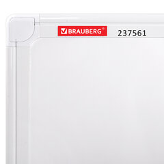 Доска магнитно-маркерная 60&times;90 см, ПВХ-рамка, BRAUBERG &laquo;Standard&raquo;, 237561