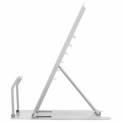 Подставка для книг и учебников большая ЮНЛАНДИЯ &laquo;Play Football&raquo;, регулируемый наклон, металлическая, 237574