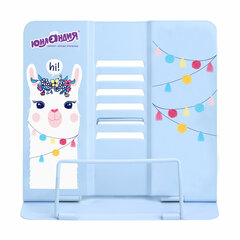 Подставка для книг и учебников большая ЮНЛАНДИЯ &laquo;Lama&raquo;, регулируемый наклон, металлическая, 237576