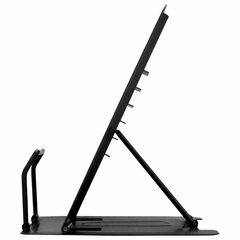 Подставка для книг и учебников большая ЮНЛАНДИЯ &laquo;Space&raquo;, регулируемый наклон, металлическая, 237577