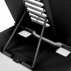 Подставка для книг и учебников большая ЮНЛАНДИЯ &laquo;Space&raquo;, регулируемый наклон, металлическая, 237577