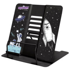 Подставка для книг и учебников ЮНЛАНДИЯ &laquo;Space&raquo;, регулируемый наклон, металлическая, 237577