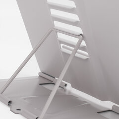 Подставка для книг и учебников большая ЮНЛАНДИЯ &laquo;Flower girl&raquo;, регулируемый наклон, металлическая, 237578