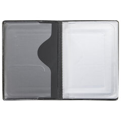 Обложка для автодокументов STAFF, полиуретан под кожу, &laquo;АВТОДОКУМЕНТЫ&raquo;, коричневая, 237598