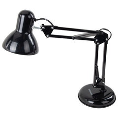 Настольная лампа-светильник SONNEN TL-005, подставка, 40 Вт, Е27, черный, высота 50 см, 237646