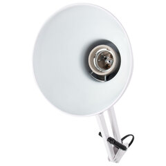 Настольная лампа-светильник SONNEN TL-006, струбцина, 40 Вт, Е27, белый, высота 50 см, 237649