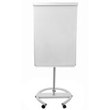 Доска-флипчарт магнитно-маркерная 70х100 см, передвижная, на роликах, Польша, BRAUBERG Extra, 237725