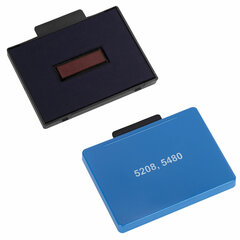 Подушка сменная 68&times;47 мм, сине-красная, для GRM 5480, TRODAT 5485, 5480, 174558921