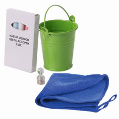 Доска на холодильник магнитно-меловая 30&times;40 см &laquo;Teddy Bear&raquo; с набором аксессуаров, BRAUBERG, 237841