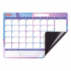 Планинг-трекер магнитный на холодильник, 42&times;30 см, с маркером и салфеткой, BRAUBERG, 237853