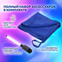 Планинг магнитный &laquo;Месяц и Неделя&raquo; на холодильник 42&times;30 см, с маркером и салфеткой, BRAUBERG, 237854