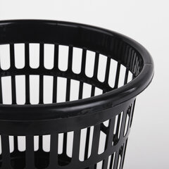 Корзина для бумаг STAFF &laquo;Basic&raquo; сетчатая, 9,5 л, черная, 237915