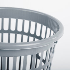 Корзина для бумаг STAFF &laquo;Basic&raquo; сетчатая, 9,5 л, серая, 237916