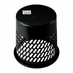 Корзина для бумаг STAFF &laquo;Basic&raquo; сетчатая, 10 л, черная, 237917