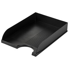 Лоток горизонтальный для бумаг BRAUBERG Standard, 350&times;253&times;65 мм, черный, 237947