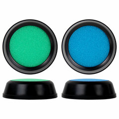 Губка для кассира, диаметр 81 мм, круглая, ассорти, STAFF, 237951