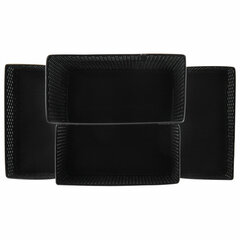 Подставка-органайзер BRAUBERG &laquo;Germanium&raquo;, 4 секции, 160&times;80&times;110 мм, черная, металл, 237982