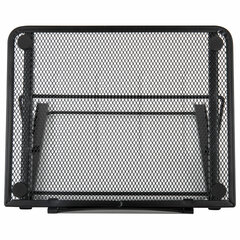 Подставка для книг, ноутбуков, планшетов, BRAUBERG &laquo;Germanium&raquo;, 240&times;195&times;20 мм, черная, металл, 237987