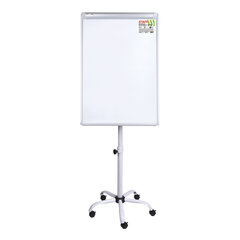 Доска-флипчарт магнитно-маркерная 70&times;100 см, передвижная, на пятилучии, STAFF, 238003