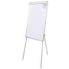 Доска-флипчарт с дополнительными держателями для бумаги, магнитно-маркерная, 70&times;100 см, тренога, STAFF, 238004
