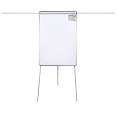 Доска-флипчарт с дополнительными держателями для бумаги, магнитно-маркерная, 70&times;100 см, тренога, STAFF, 238004