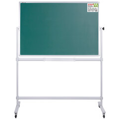 Доска для мела/<wbr/>магнитно-маркерная НА СТЕНДЕ 120&times;180 см, 2-сторонняя, зеленая/<wbr/>белая, STAFF, 238007