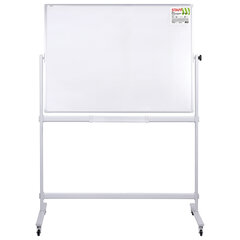 Доска магнитно-маркерная НА СТЕНДЕ 120&times;180 см, 2-сторонняя, STAFF, 238008