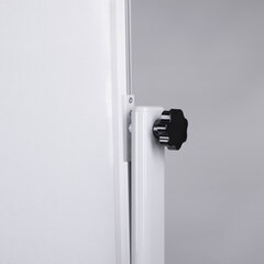 Доска магнитно-маркерная НА СТЕНДЕ 90&times;120 см, 2-сторонняя, STAFF, 238014