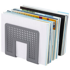 Лоток-сортер для бумаг BRAUBERG &laquo;Office-Expert&raquo;, 3 отделения, 207&times;212&times;168 мм, сетчатый серый, 238022