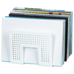 Лоток-сортер для бумаг BRAUBERG &laquo;Office-Expert&raquo;, 3 отделения, 207&times;212&times;168 мм, сетчатый белый, 238023