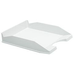 Лоток горизонтальный для бумаг КОМПЛЕКТ 2 шт., BRAUBERG &laquo;Modern&raquo;, 346&times;254&times;61 мм, белый, 238026