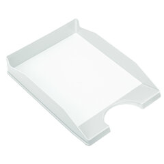 Лоток горизонтальный для бумаг КОМПЛЕКТ 2 шт., BRAUBERG &laquo;Modern&raquo;, 346&times;254&times;61 мм, белый, 238026