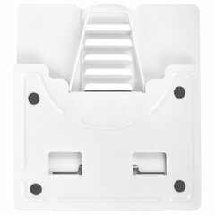 Подставка для книг и учебников большая BRAUBERG, White, регулируемый угол наклона, металлическая, 238056