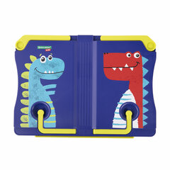 Подставка для книг и учебников BRAUBERG KIDS &laquo;Dinosaurs&raquo;, регулируемый угол наклона, ABS-пластик, 238060