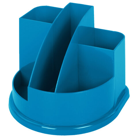 Подставка-органайзер BRAUBERG STYLE COLOR, 5 отделений, 132х122х108 мм, ассорти, 238095 - фото 2