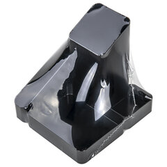 Подставка-органайзер BRAUBERG OFFICE STYLE, 4 отделения, 115&times;122&times;111 мм, черная, 238097