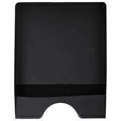 Лоток горизонтальный для бумаг BRAUBERG ORIGINAL, 315&times;250&times;60 мм, черный, 238104