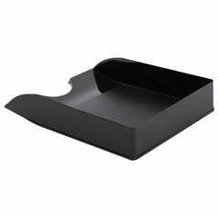 Лоток горизонтальный для бумаг BRAUBERG ORIGINAL, 315&times;250&times;60 мм, черный, 238104