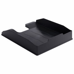 Лоток горизонтальный для бумаг BRAUBERG ECONOMY, 340&times;255&times;60 мм, черный, 238106