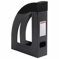 Лоток вертикальный для бумаг BRAUBERG ECONOMY, 220&times;70&times;290 мм, черный, 238112