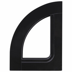 Лоток вертикальный для бумаг BRAUBERG ECONOMY, 220&times;70&times;290 мм, черный, 238112