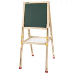 Мольберт растущий для мела/<wbr/>магнитно-маркерный 38&times;37 см, BRAUBERG KIDS, максимальная высота 106 см, 238148