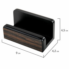 Набор настольный GALANT &laquo;Blackwood&raquo; из дерева, 9 предметов, цвет &laquo;чёрное дерево&raquo;, 238165