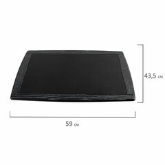 Набор настольный GALANT &laquo;Black Hawk&raquo; из дерева, 6 предметов, цвет &laquo;чёрный дуб&raquo;, 238167