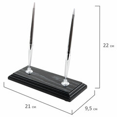 Набор настольный GALANT &laquo;Black Hawk&raquo; из дерева, 6 предметов, цвет &laquo;чёрный дуб&raquo;, 238167