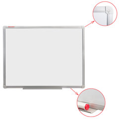 Доска магнитно-маркерная 70&times;50 см, алюминиевая рамка, ГАРАНТИЯ 10 ЛЕТ, РОССИЯ, BRAUBERG, 238185